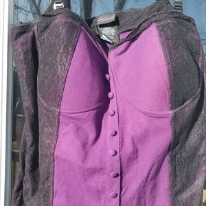 SZ 3 Torrid Stretch corset tank